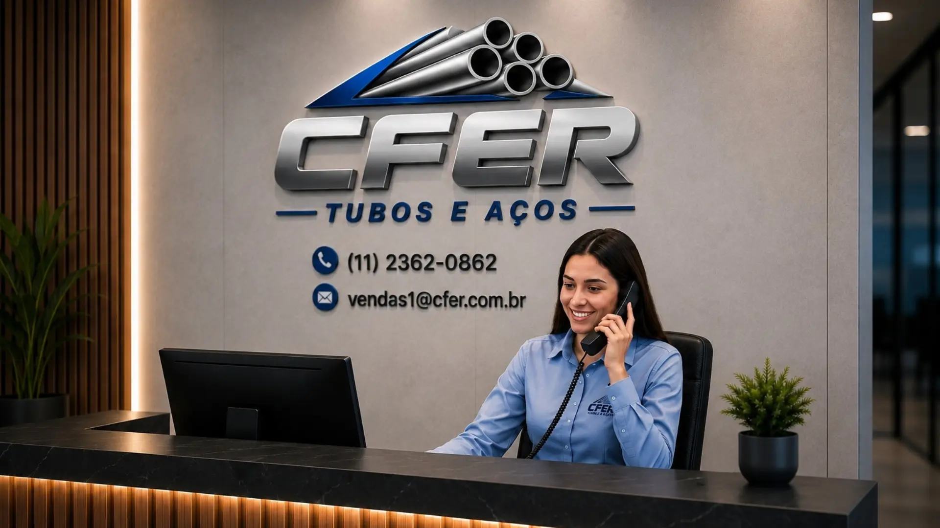 Escritório e Atendimento CFER Tubos e Aços